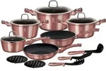 Berlinger Haus Satz Granitt&ouml;pfe I-rose 8760 - Gold/Rosa