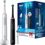 Oral-B PRO 3 3900 Duopack Black-White Edition JAS22 - Wei&szlig;/Schwarz