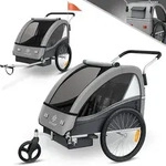 KESSER&reg; Kinderanh&auml;nger Fahrradanh&auml;nger Sport-RX 2 in 1 Joggerfunktion