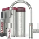 Quooker Flex Round Set mit PRO3 Reservoir & CUBE Voll-Edelstahl **inkl. CUBE...