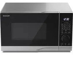 SHARP YC-PC254AE-S 4-in-1 Mikrowelle (25 L, 900 W MW, 1200 W Grill, 2050 W...