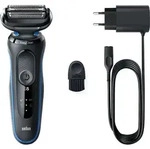 Braun Series 5 51-B1000s Herrenrasierer - Schwarz/Blau