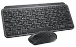 Logitech MX Keys Mini Combo for Business, Kabellos, Bluetooth, QWERTZ, Graphit, Maus