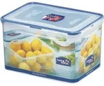 Lock & Lock HPL822, Box, Quadratisch, 0,6 l, Transparent, Polyester, Kunststoff,