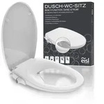EISL Dusch WC-Sitz Aufsatz, Toilettensitz mit Bidet Einsatz, Po Dusche &