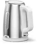 Braun WK 1500, 1,7 l, 2200 W, Edelstahl, Wei&szlig;, Wasserstandsanzeige,