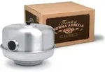 AGNELLI Aluminiumofen Conocchio 35 cm Haushaltsger&auml;te - Silber