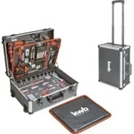 kwb Werkzeug-Koffer Trolley inkl. Werkzeug-Set, 175 -teilig, gef&uuml;llt, robust