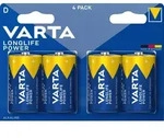 Varta 4920 121 414, Einwegbatterie, D, Zink-Mangan-Dioxid (Zn/MnO2), 1,5 V, 4