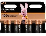 Duracell Plus New AA K8 (MN1500/LR6) - Gold