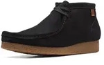 Clarks Shacre Boot Mens Dark Sand Suede, 10 - 42