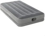 Intex 64112 Luftbett DuraBeam Prestige Twin 99x191x30cm mit USB Pumpe grau - Grau