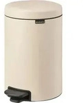 Brabantia Treteimer Newicon 12 L Soft Beige - Beige