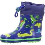 Beck Gummistiefel Mini Dino Uni 393437373031 Blau 24 EU - Blau - 24