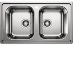 Blanco Dinas 8 - 523 377 Edelstahlsp&uuml;le B&uuml;rstfinish - Silber