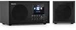 Auna Radio, Aufladbares DAB-Radio, DAB Plus Radio mit Bluetooth, Radio