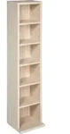 tectake&reg; CD DVD Regal Juliane 90 x 21 x 20 cm - Braun