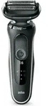 Braun Series 5 51-W1000S, Folienschaber, Schwarz, Edelstahl, Tasten, LED, Akku -