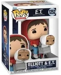 E.T. Der Au&szlig;erirdische POP! Vinyl Figur Elliot w/ET in Bike Basket 9 cm