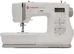 SINGER C7225, Wei&szlig;, Computergesteuerte N&auml;hmaschine, N&auml;hen, 1 Schritt, LCD, Elektro