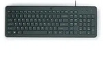 HP 150 Kabelgebundene Tastatur, Volle Gr&ouml;&szlig;e (100%), Kabelgebunden, USB, Schwarz -