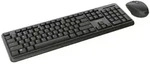 Trust TKM-350, Kabellos, RF Wireless, Membran Key Switch, QWERTZ, Schwarz, Maus