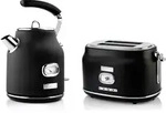 Westinghouse Retro Wasserkocher + Toaster 2 Schlitze - Schwarz - Schwarz