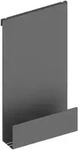 KEUCO KE Duschablage 24951, einh&auml;ngbar, 320 x 600 x 90 mm,schwarzgr. - Schwarz