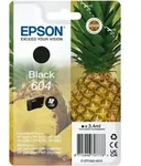 Epson 604 Pineapple Singlepack Black Ink, Standardertrag, Schwarz, 3,4 ml, 1