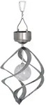 Best Season LED-Solar-Windspiel "Wind Mill" silber 1 cool white LED, Solarpanel,
