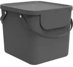 Rotho M&uuml;lltrennsystem 40L Albula - M&uuml;lleimer 40,0 x 35,8 x 34,0 cm - Abfalleimer