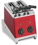 Milantoast Sandwichtoaster mit Zangen rot - Rot