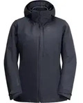 Jack Wolfskin BERGLAND 3IN1 JKT W Graphite M - Dunkelblau - 168