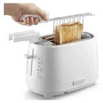 De&rsquo;Longhi CTLAP2203.W, 2 Scheibe(n), Wei&szlig;, Tasten, Niveau, 550 W, 180 mm, 300 mm -