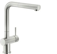 Systemceram 10378, KeraDomo NIEDERDRUCK Armatur LIVE in EDELSTAHLFINISH mit