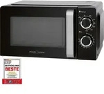 ProfiCook PC-MWG 1208 Mikrowelle mit Grill, 17 Liter Garraum, 900 W Grill, 6