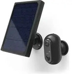 Au&szlig;enkamera mit Bewegungsmelder ,WLAN, Outdoor, Akku, Solar, (00176615) - Schwarz