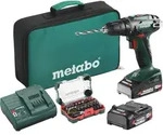 Metabo BS 18 Set Akku-Bohrschrauber - Schwarz/Gr&uuml;n