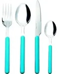 BRUNNER Besteckset Delice 16-tlg. Metallseele Kunststoffgriffe sp&uuml;lm. blau