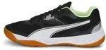 PUMA SolarFLASH II Hallenschuhe Unisex puma black/puma white/fizzy light/gum 44.5 -