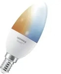 LEDVANCE SMART+, Intelligentes Leuchtmittel, Bluetooth, Wei&szlig;, LED, E14, 2700 K