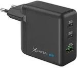 Xlayer Powercharger USB-C Schnellladeger&auml;t I 65W PD I GaN Charger I 3-Port