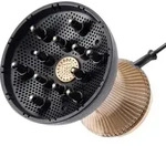Bellissima Diffon Supreme Ion Care XL, Keramik, Schwarz, Gold, Einfarbig, 2,5 m,