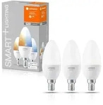 Ledvance Smarte LED-Lampe mit WiFi Technologie, Sockel E14, Dimmbar, Lichtfarbe