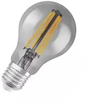 LEDVANCE SMART+ WiFi Filament Classic, Intelligentes Leuchtmittel, WLAN, Grau, E27,