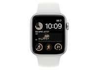 Apple Watch SE GPS 44mm Alu Silver/White Sport Band