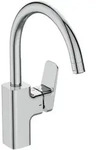 IS K&uuml;chenarmatur Ceraplan Ausld.200mm m.h.Rohrauslauf Chrom - Silber