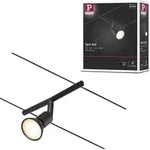 Paulmann CorDuo Seilsystem Salt Einzelspot - Schwarz/Silber