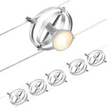 Paulmann CorDuo Seilsystem Cardan Basisset - Silber