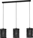 EGLO Pendelleuchte Cremella, 3 flammige H&auml;ngelampe Vintage, Industrial,